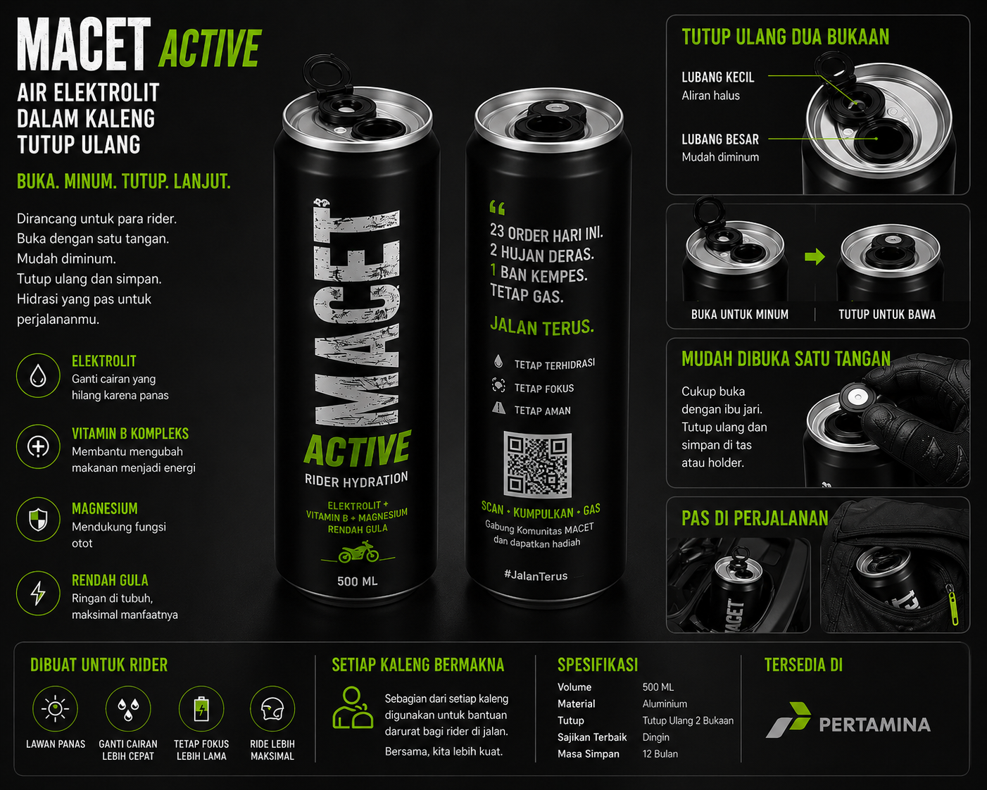 Bahasa Indonesia MACET ACTIVE product image